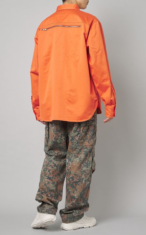 コットンツイルワークシャツ