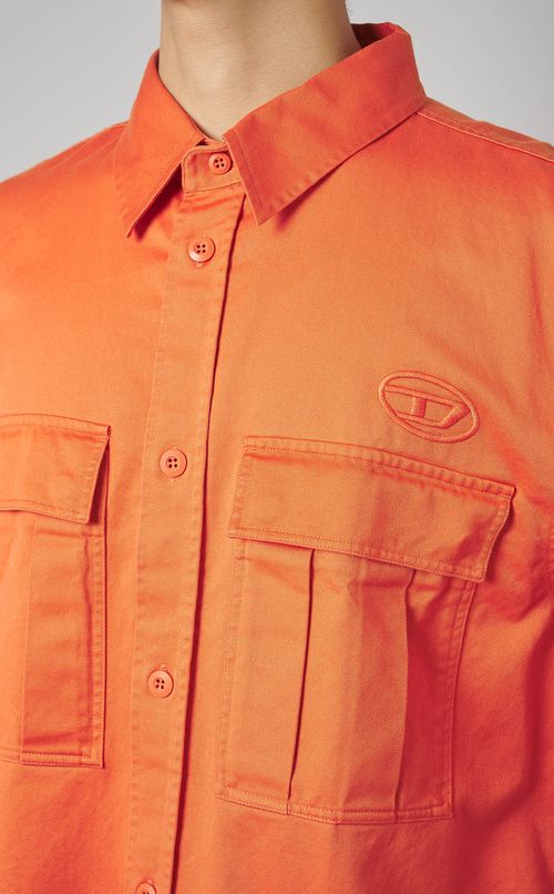 コットンツイルワークシャツ