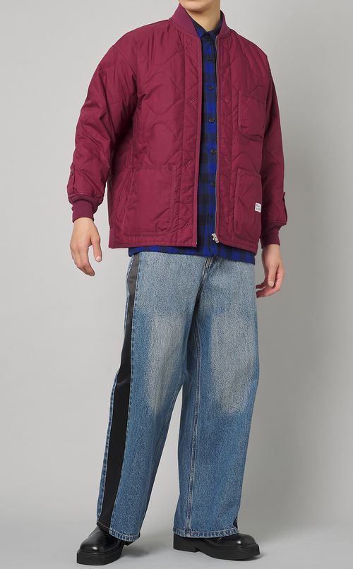 ワイドデニムパンツ