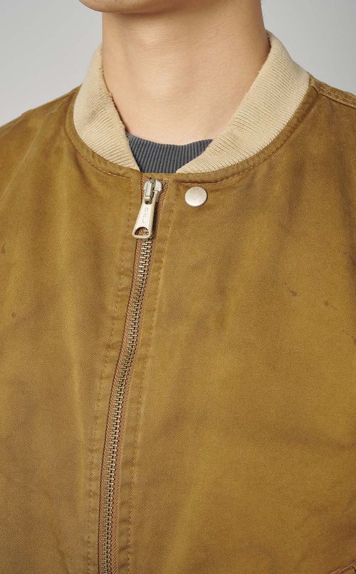 コットンダイMA-1ブルゾン