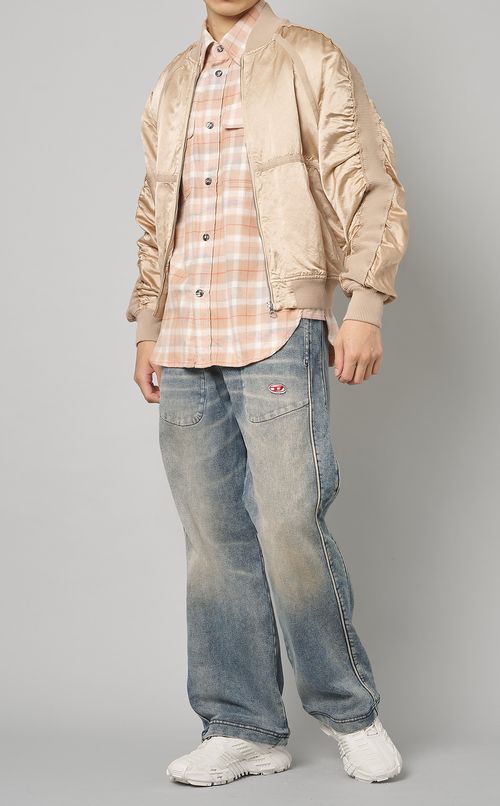 デニムバギーパンツ