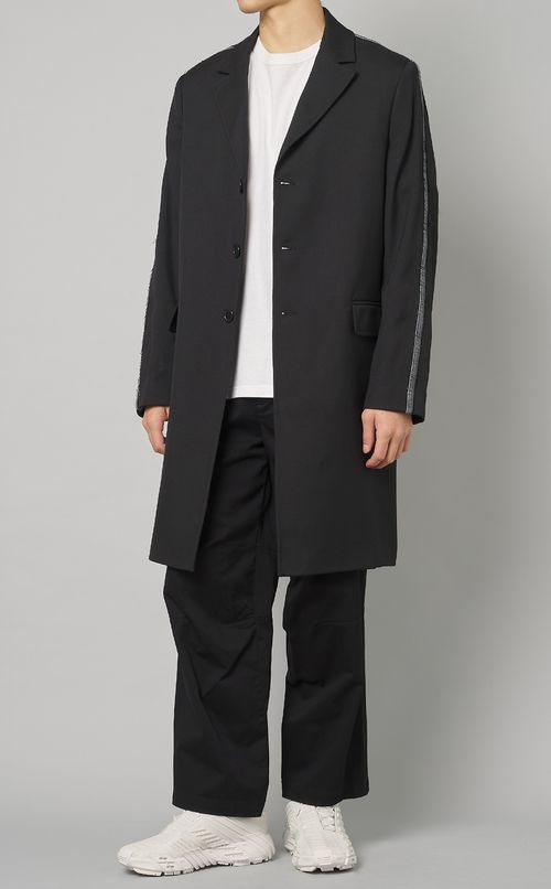 デニムラインコート