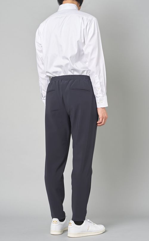 織柄テーパードパンツ