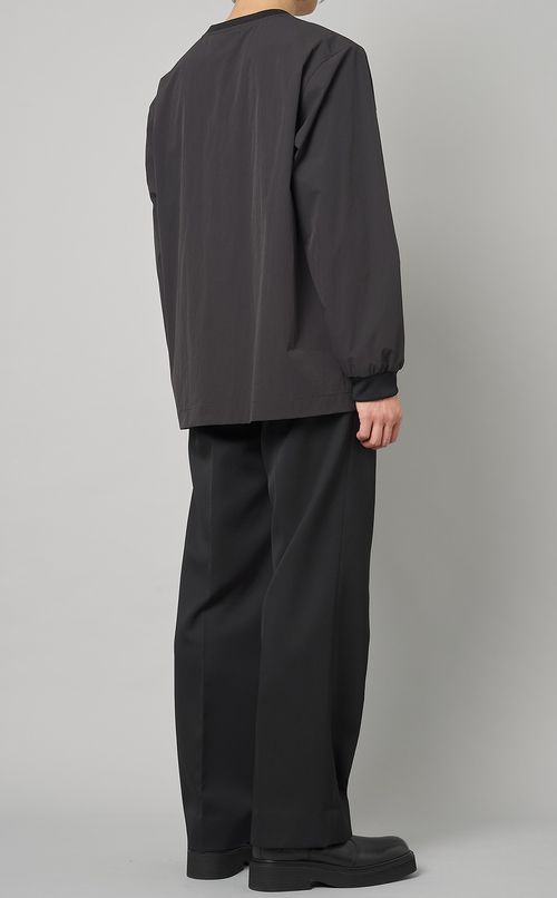 ナイロンイージーロングトップ