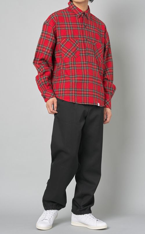 ウールギャバミリタリーパンツ