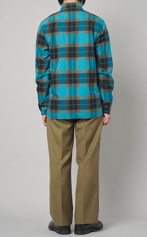 タータンチェックシャツ