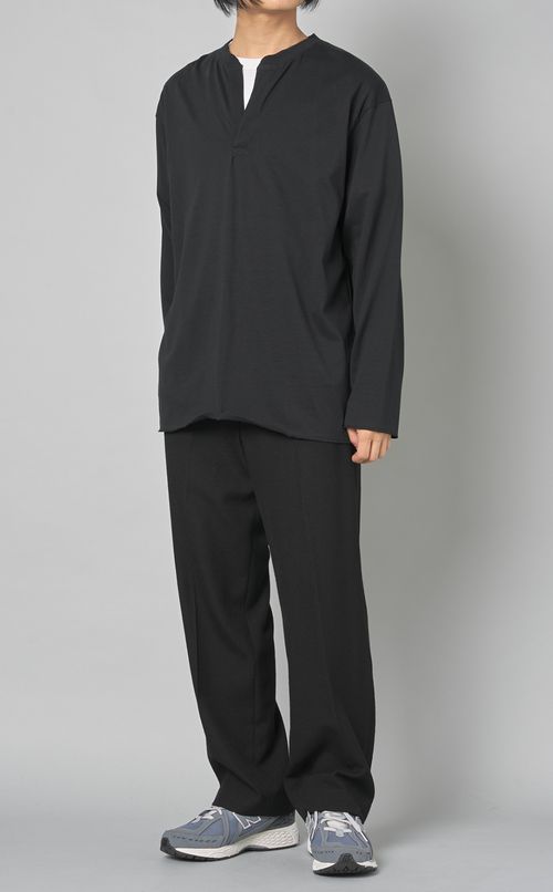 スキッパーロングTシャツ