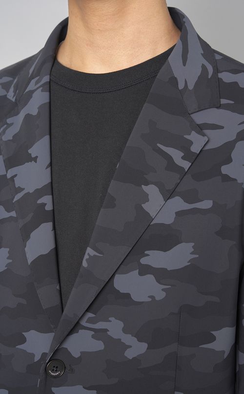 カモフラージュプリントジャケット