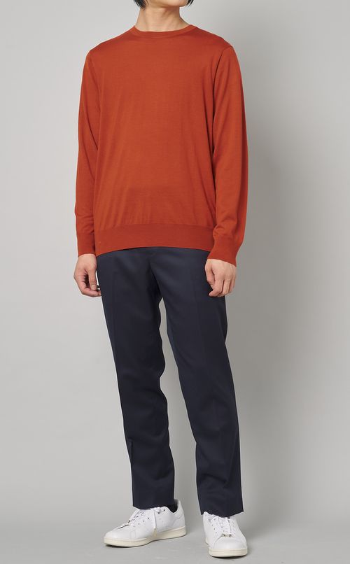 ウールソリッドパンツ