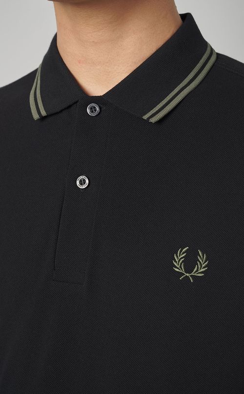 グラフィックショートスリーブポロシャツ