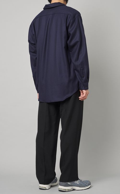 ウールスキッパーシャツ