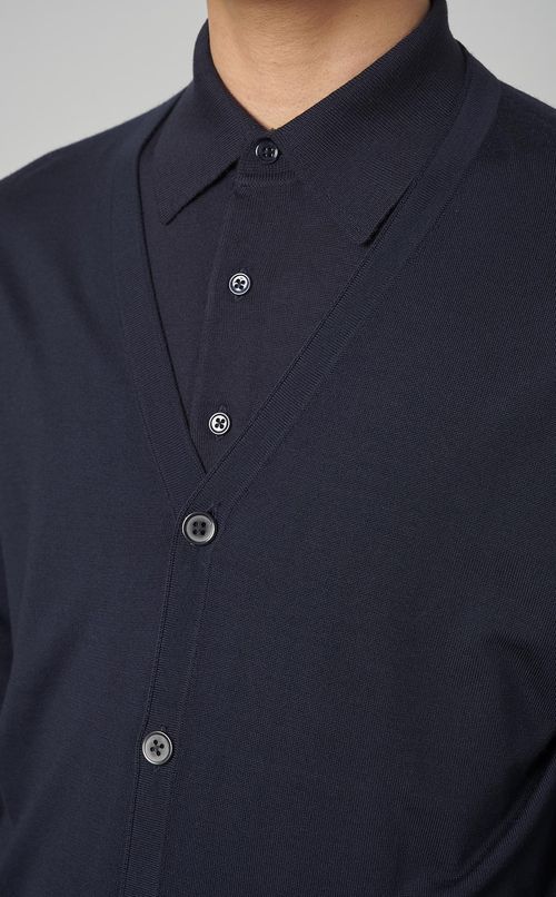 スーパーファインウールカーディガン