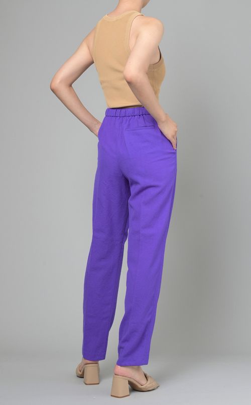 ウールソリッドジョガーパンツ