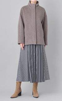 オーバーシャツワンピース