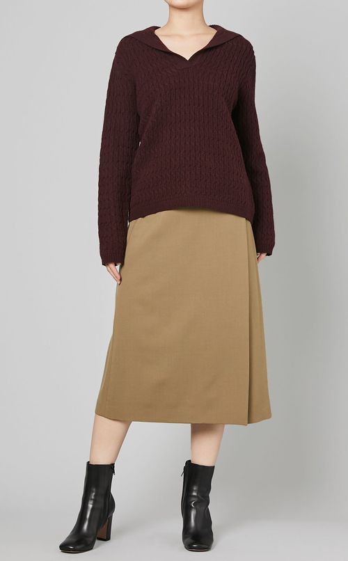 サキソニーラップスカート