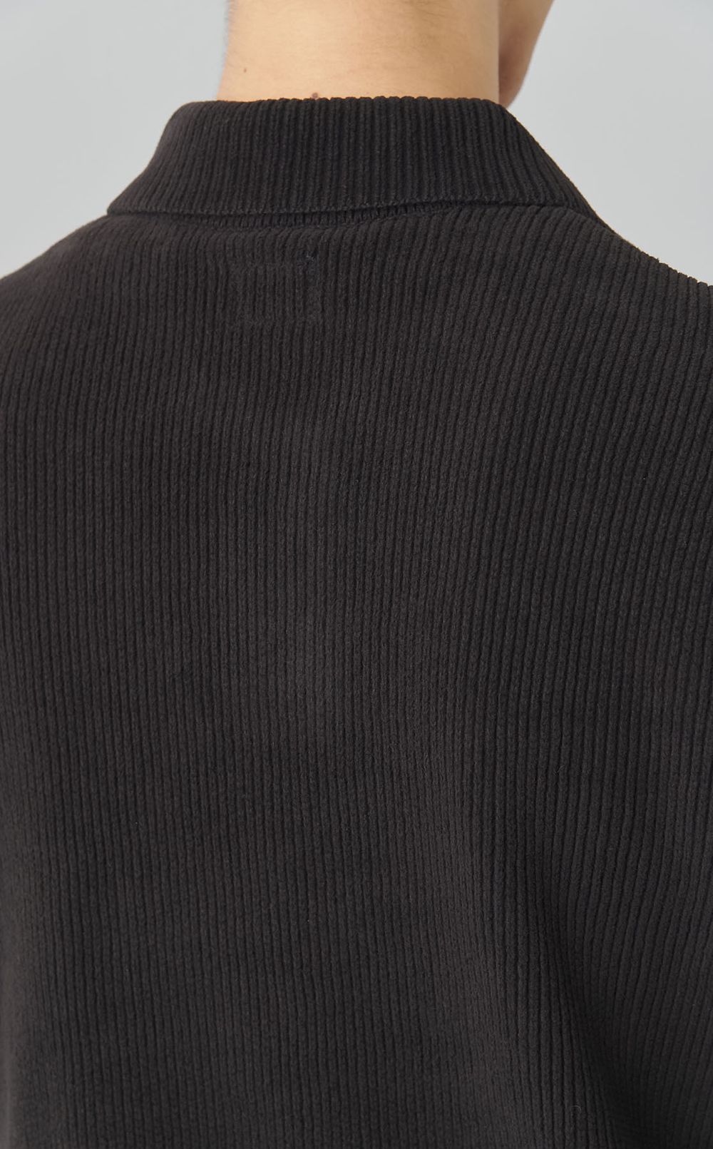 ポロカラーニット