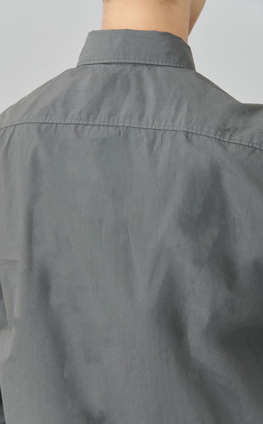 ポプリンロングスリーブシャツ