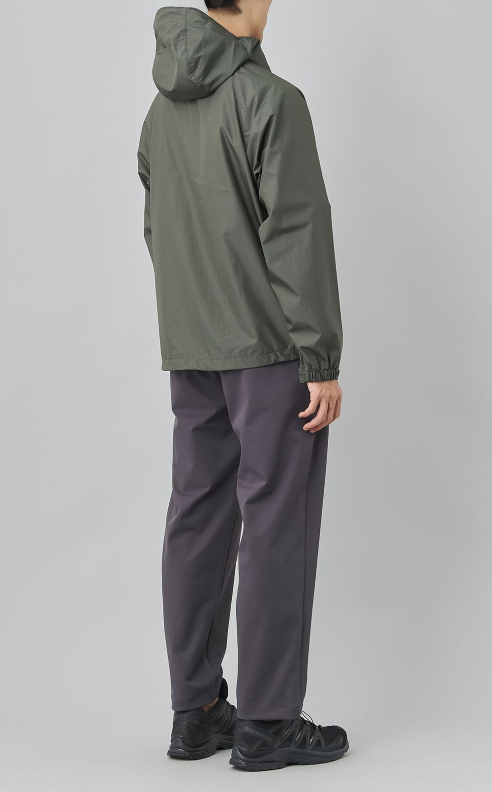 リップストップフーデッドジャケット