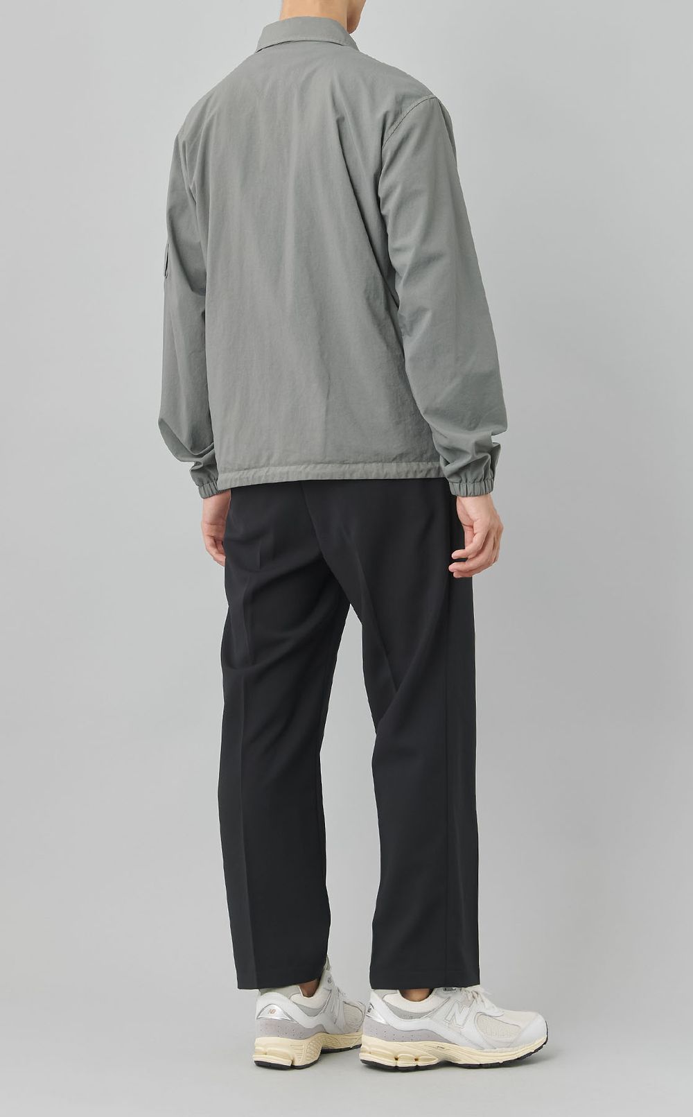 ジップアップシャツブルゾン