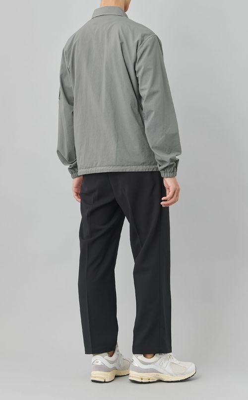 ジップアップシャツブルゾン