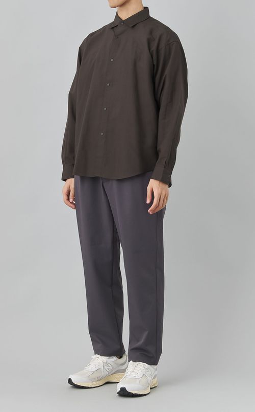 1タックテーパードストレッチパンツ