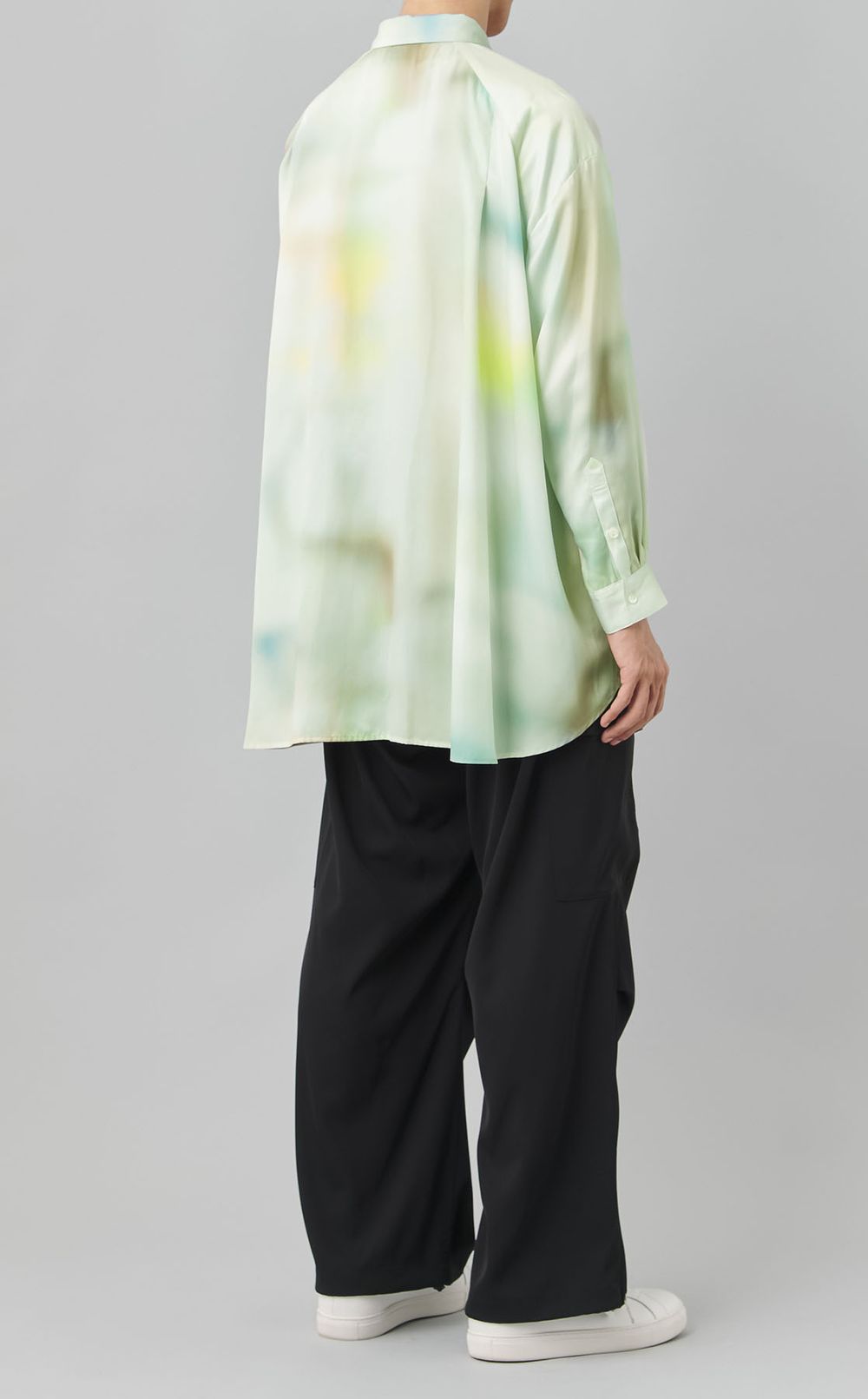 オーロラプリントシャツ