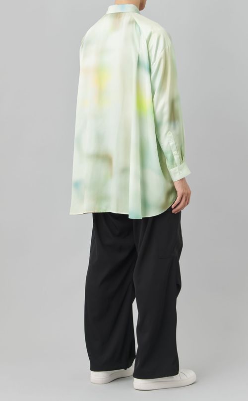 オーロラプリントシャツ