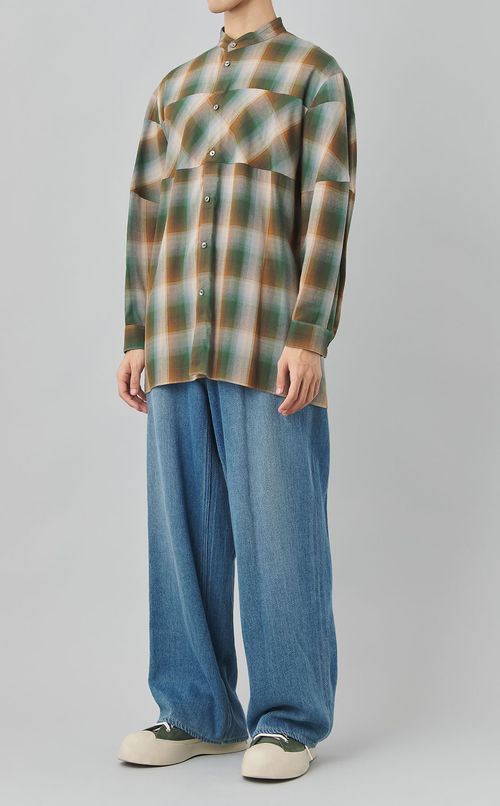 ルーズウィーブデニムパンツ