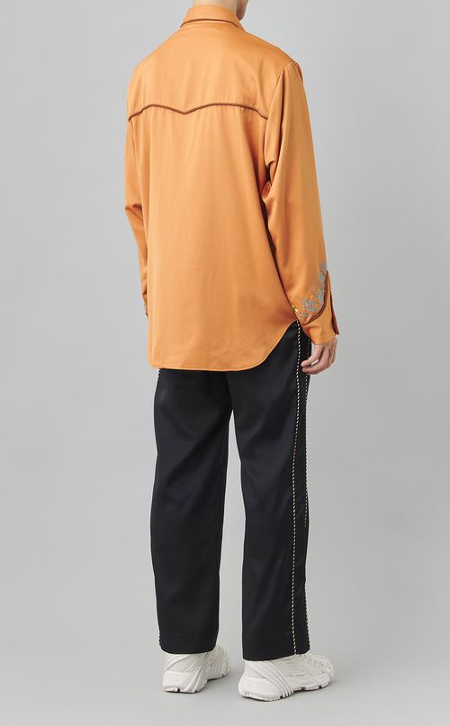 エンブロイダリーウエスタンシャツ