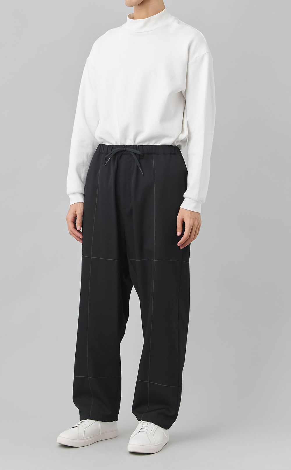 ウールステッチイージーパンツ