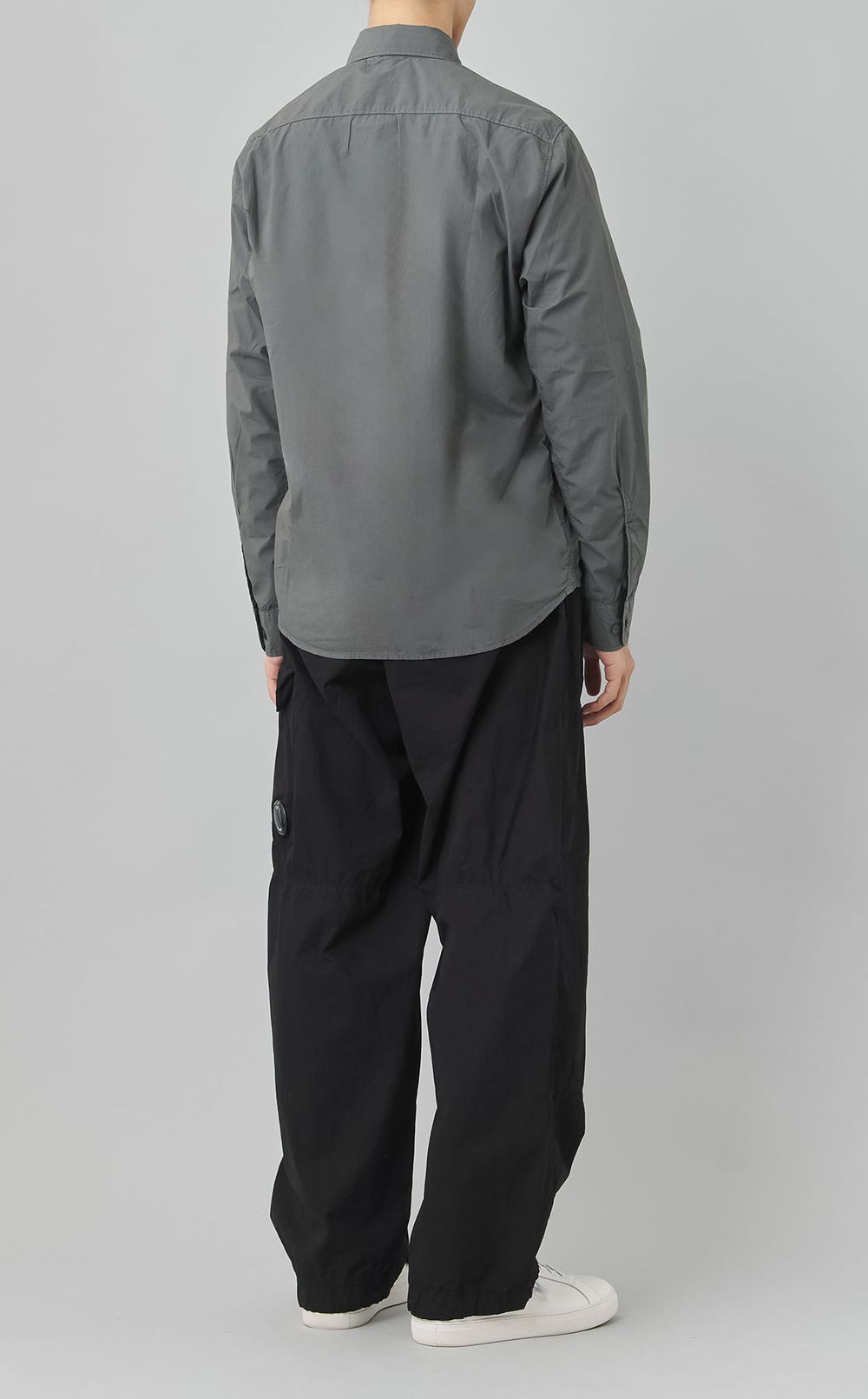 ポプリンロングスリーブシャツ