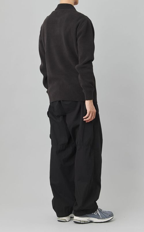 ポロカラーニット