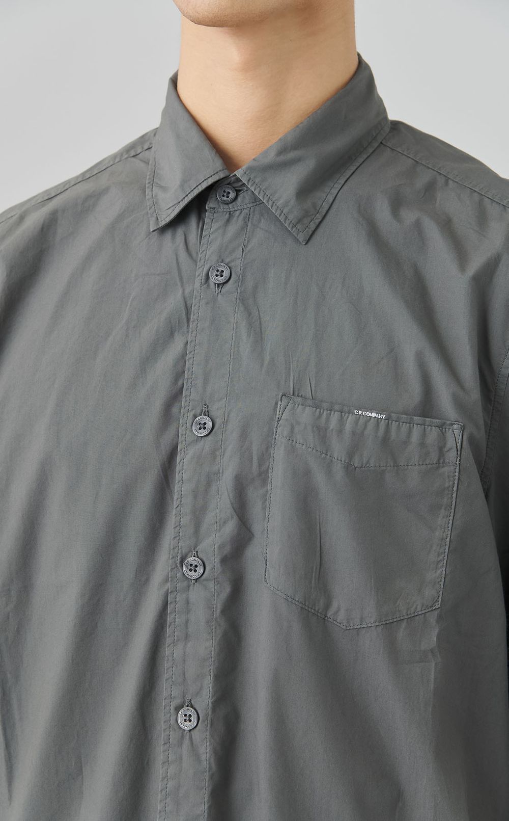 ポプリンロングスリーブシャツ