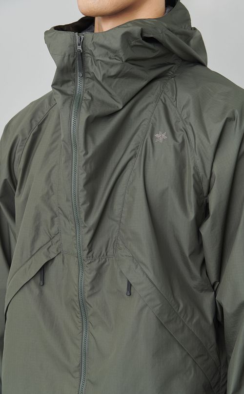 リップストップフーデッドジャケット