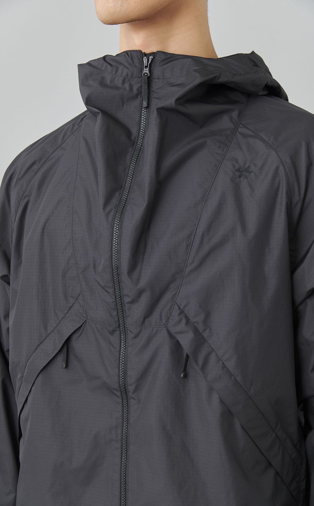 リップストップフーデッドジャケット