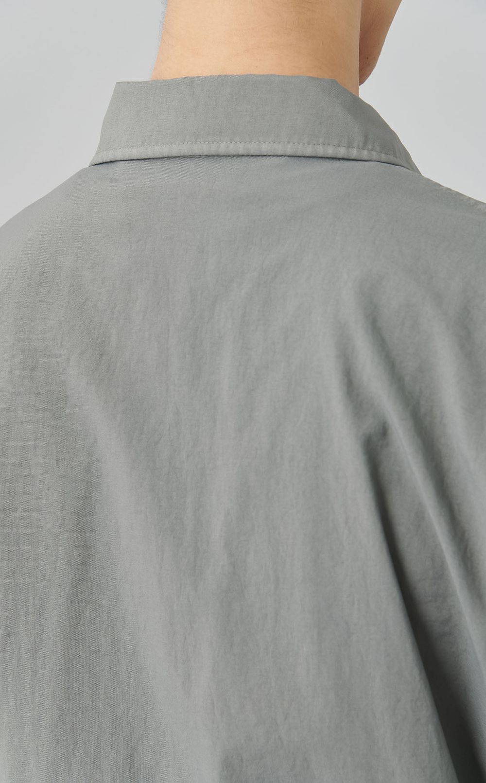 ジップアップシャツブルゾン