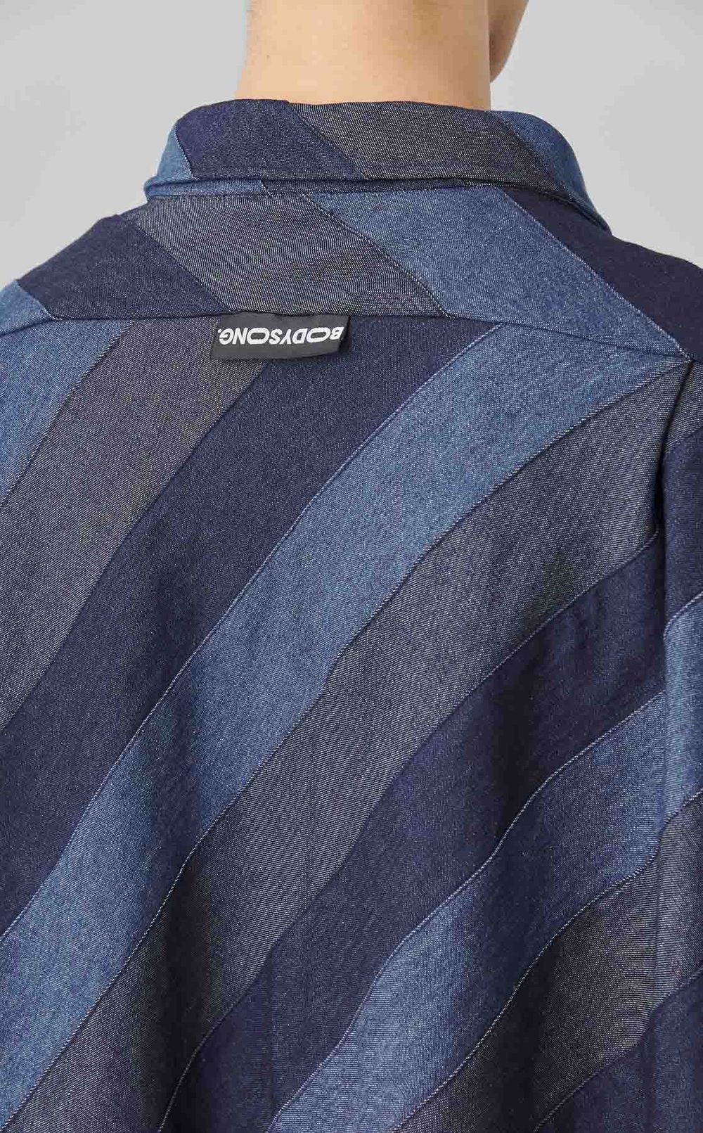 アーティザンパッチワークデニムシャツ