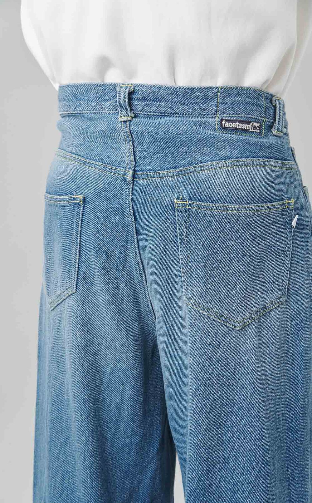 ルーズウィーブデニムパンツ