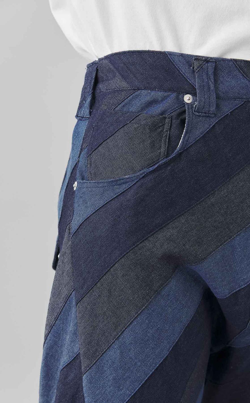 アーティザンパッチワークデニム