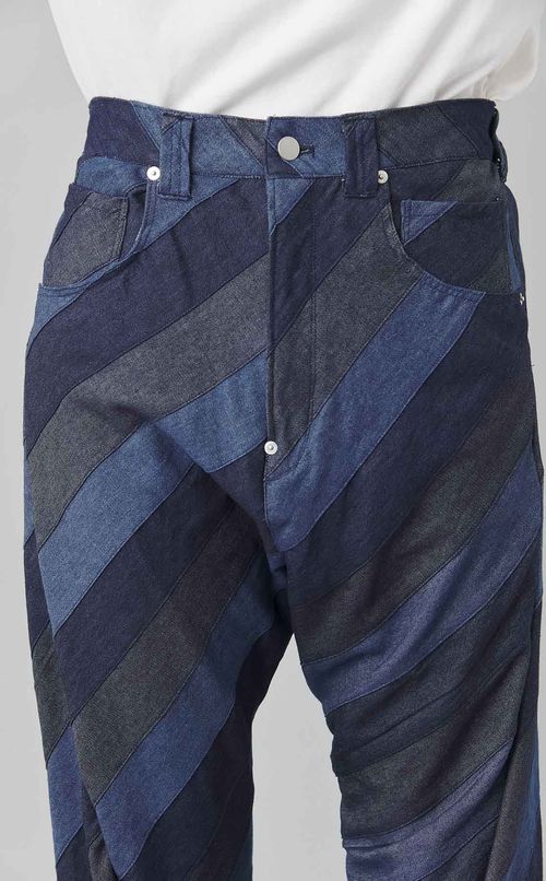 アーティザンパッチワークデニム