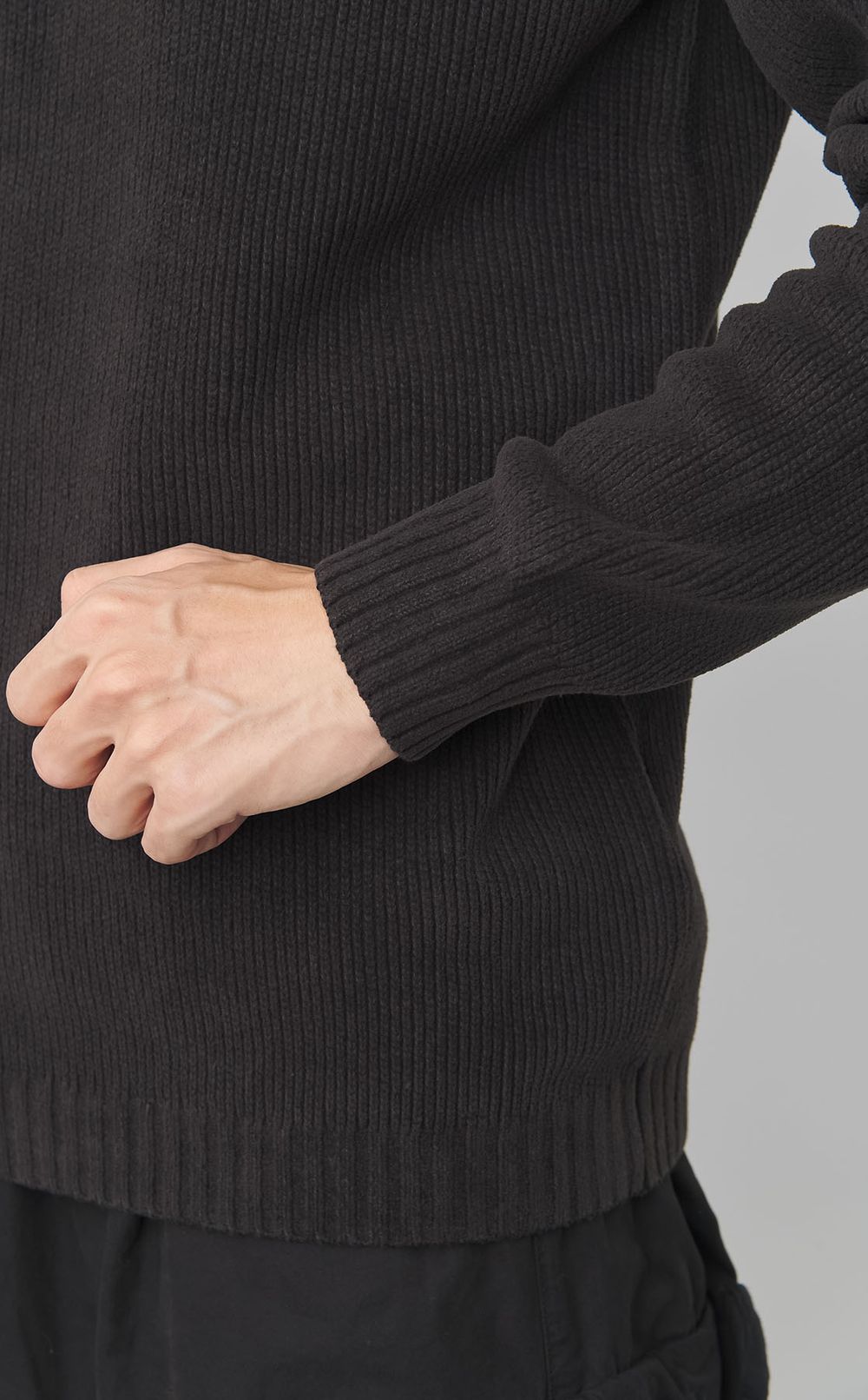 ポロカラーニット