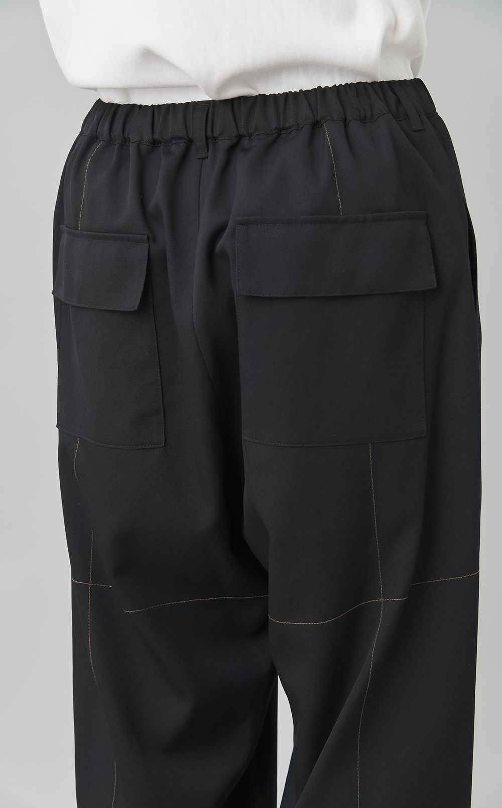 ウールステッチイージーパンツ