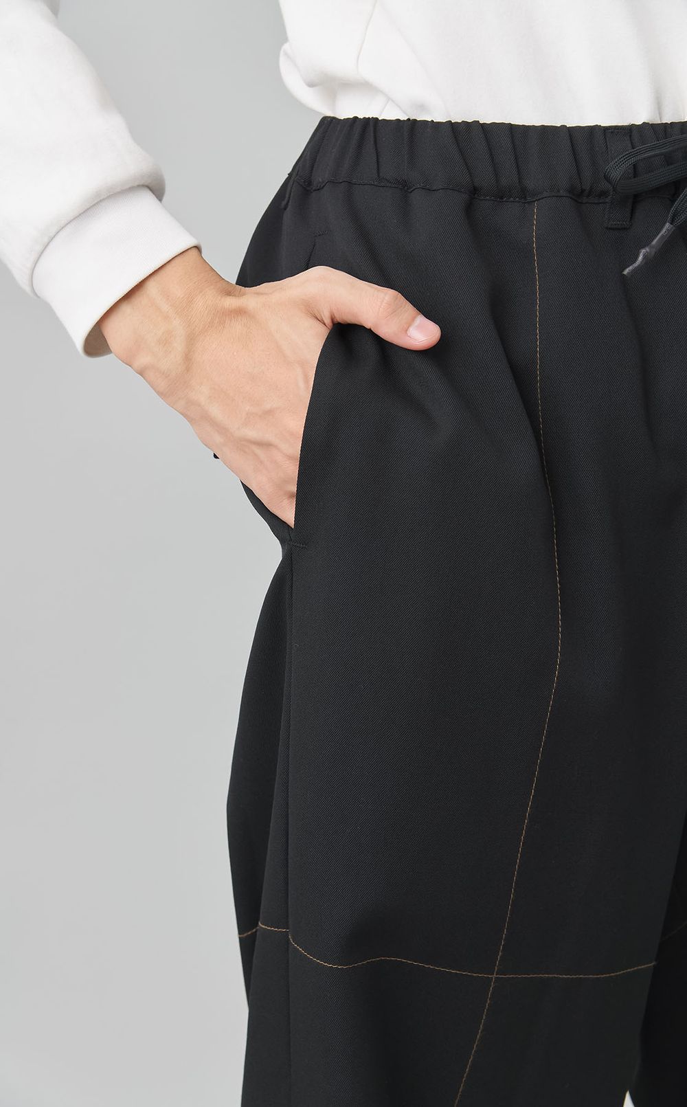 ウールステッチイージーパンツ