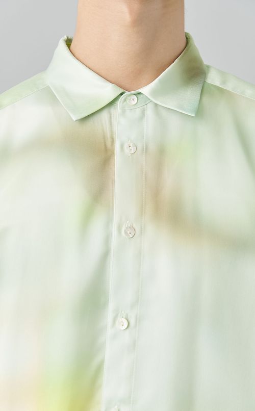 オーロラプリントシャツ