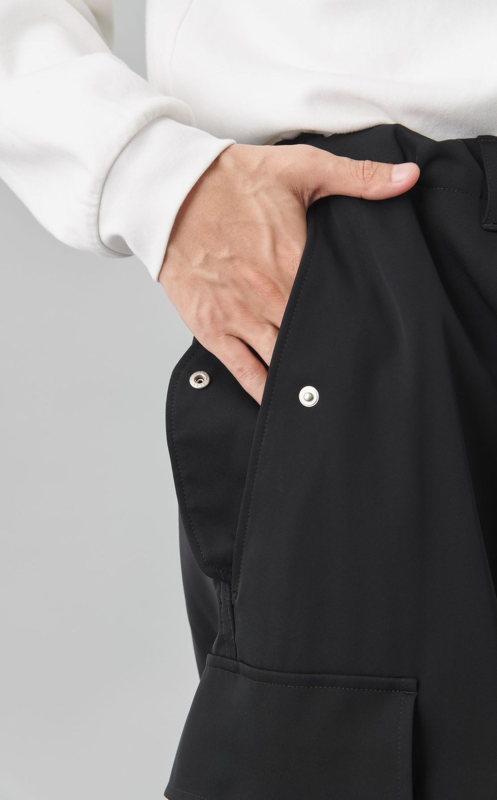 ライトツイルパラシュートジップパンツ