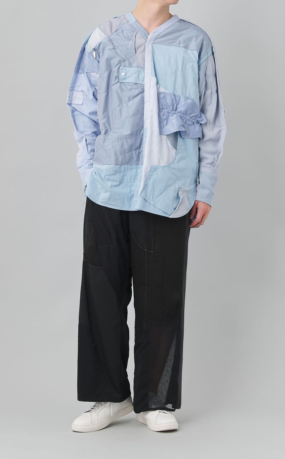 【roop】シャドウポルカトラックパンツ