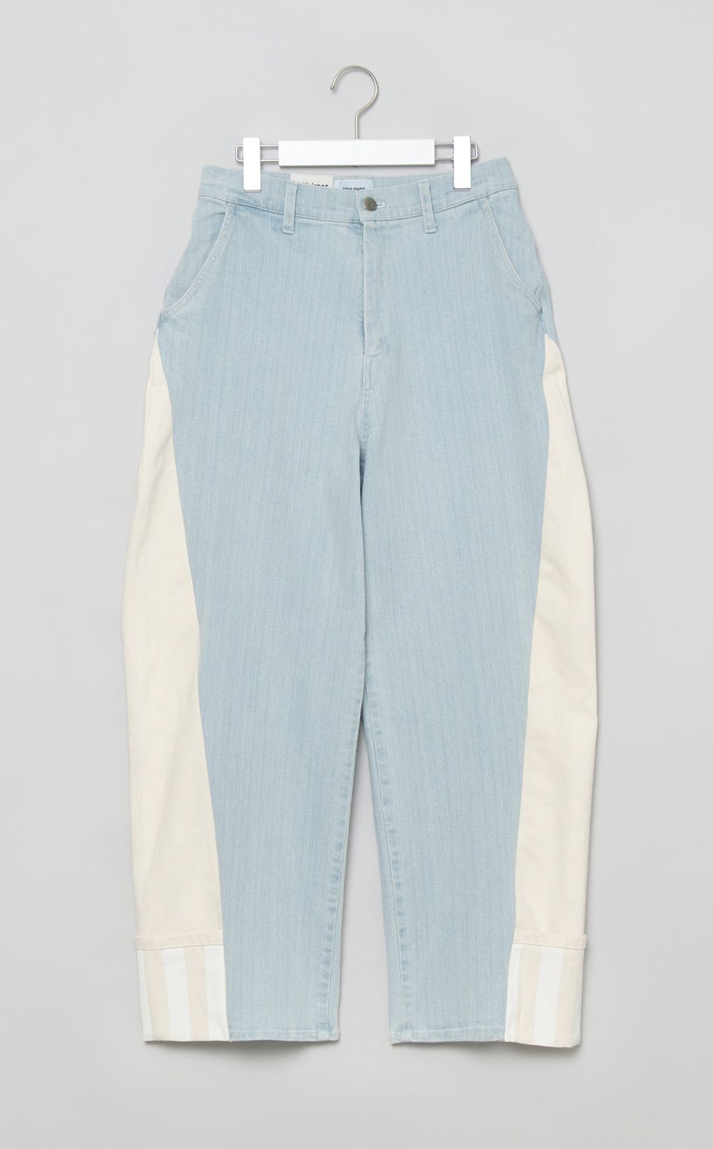 【reADdress】デニム切替パンツ