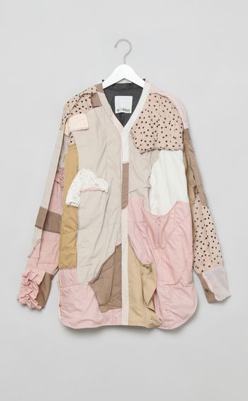 【reADdress】ノーカラーシャツ