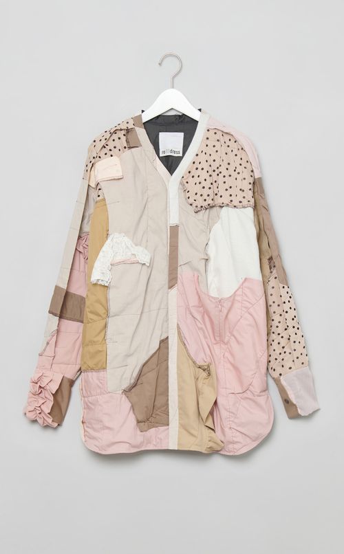 【reADdress】ノーカラーシャツ