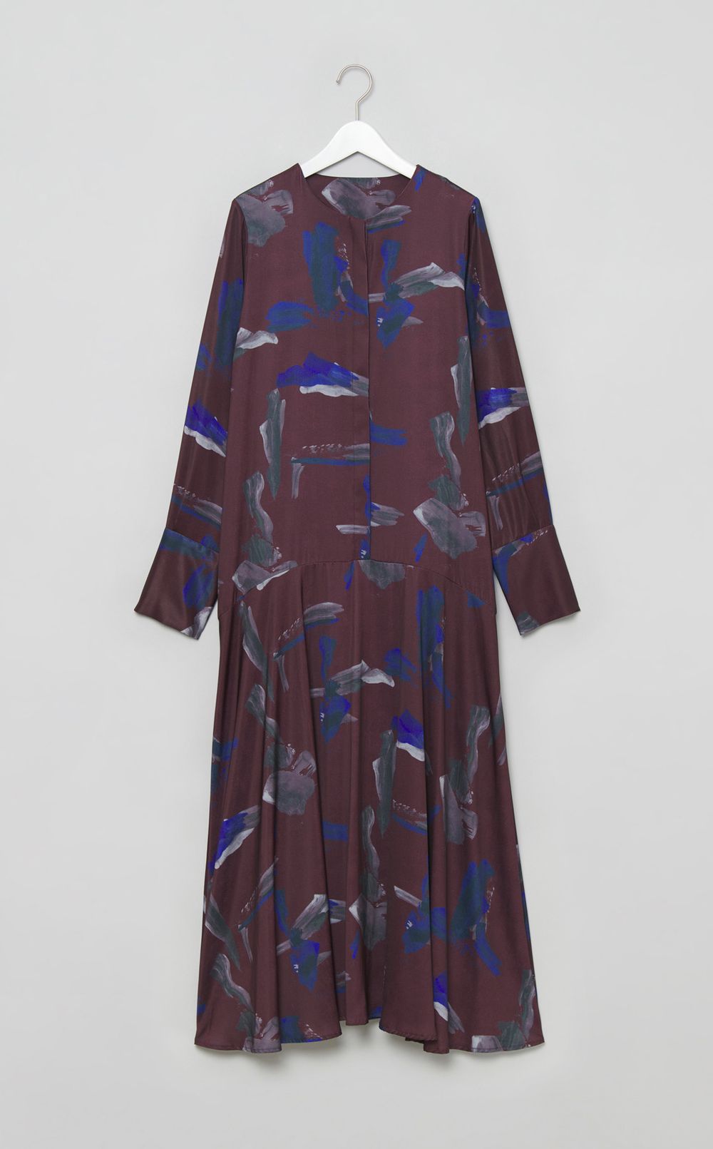 プリントAラインワンピース